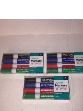 🆕Wexford Dry Erase Markers